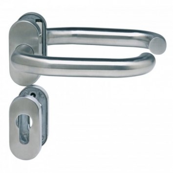Комплект ручек Dorma Pure 8100 / 6621 / 6679, 38–56 мм, 8 мм, нержавеющая сталь