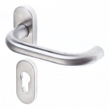 Полуручка Dorma Pure 8100 / 6621, 38–56 мм, 8 мм, нержавеющая сталь