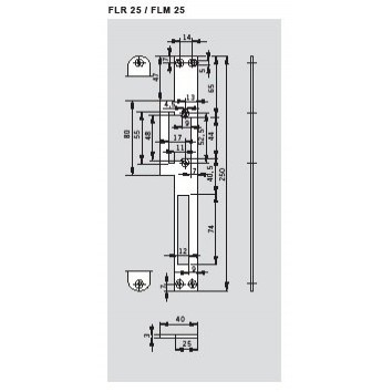 Dorma FLM25 - Easy Adapt