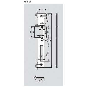 Dorma FLM28-Easy Adapt