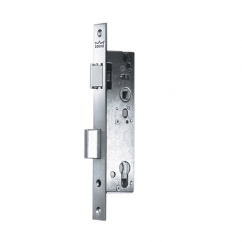 Замок механический для профильных дверей DORMA 775 78/55/8 F=20 скр+отв.пл.+отв.пл.