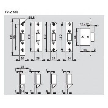 Dorma T-Z 510-20